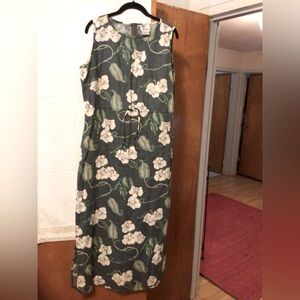 KulaKula 100% LINEN DRESS SZ 16